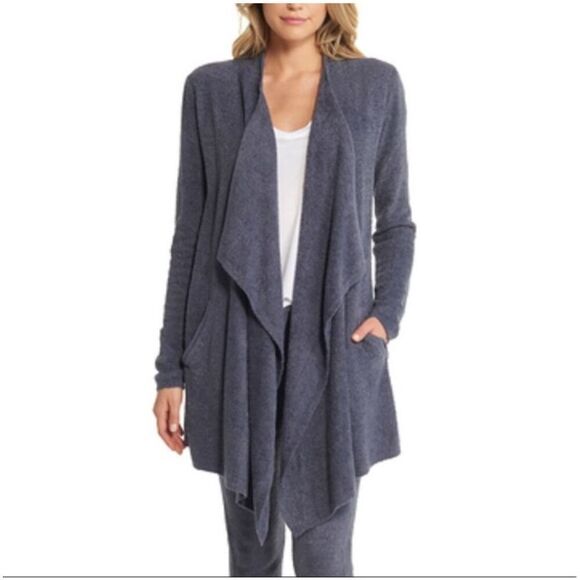 Barefoot Dream cozy chic lite Island wrap open front S/M - Picture 1 of 9